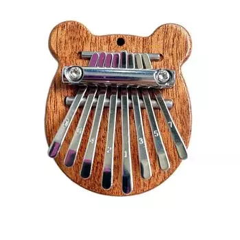 Easy-to-Learn Finger Piano Mini Hand Piano Finger Harp 8 Keys Kalimba Kids Gift style 3