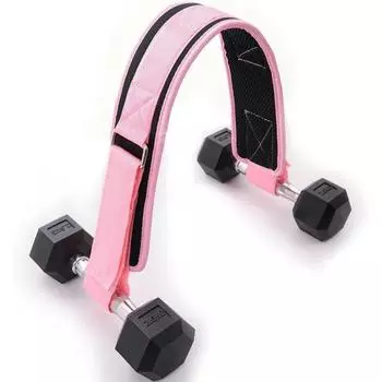 Easy To Use Hip Thrust Belt Pro-Grade Adjustable Dumbbell Booty Belt Enhance Strength Non Slip Waist Trainer Belt Home Workouts