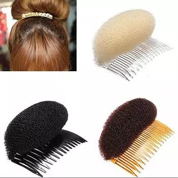Easy Volume Maker Bouffant Beehive Shaper Bumpits Пена для укладки волос на расческе Стайлер для волос