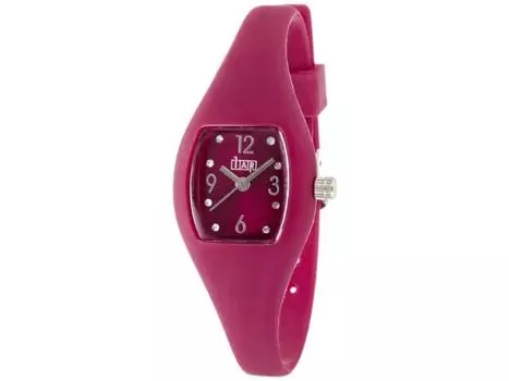 Easy Watch от 1AR Easy Watch 9442-bordeaux Наручные часы с красным силиконовым ремешком НОВЫЕ