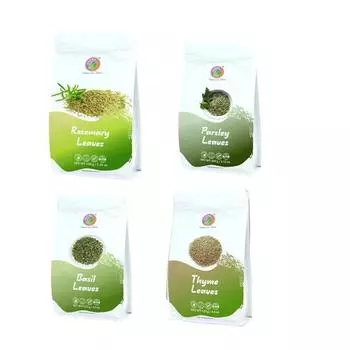 EATERY HARVEST от Saipro Розмарин 150 г, Петрушка 100 г, Тимьян 125 г и Базилик 125 г. Итальянские травы, стимуляторы роста волос, полностью натуральные