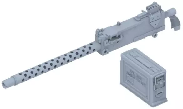 Eaty Model WW2 Американский пулемет M1919 калибра коробка патронов набор тип 1 2 шт пластиковые детали модели 1/35 .30 (7,62) и стр.35-221 (военный)