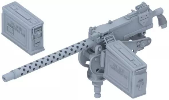 Eaty Model WW2 Американский пулемет M1919 калибра коробка патронов набор Тип 2 2 шт пластиковые детали модели 1/35 .30 (7,62) и стр.35-292 (военный)