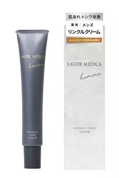 Eau de Medica Homme Medicated Wrinkle Care Cream 20 г Увлажняющий крем для век [квази-лекарство] (Без запаха) Мужская сыворотка/кожа для мужчин