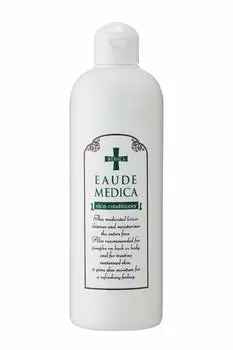 Eau de Medica Medicated Skin Conditioner 400 мл. Лосьон большой емкости для чувствительной кожи с акне для всего тела [квази-лекарство] (Аромат розмарина) Кожа/Лицо