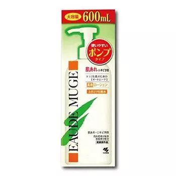 Eau de Mouge Medicated Lotion Pump 600ml 600 мл [Kobayashi Pharmaceutical] (х 1)