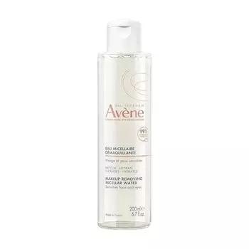EAU Thermale Avene Eau Avne Мицеллярный лосьон Очищающая вода Без мыла 3 в 1 Очищающее средство Тоник Средство для снятия макияжа Для всех типов кожи Некомедогенный 100 мл