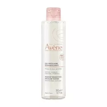 Eau Thermale Avne Мицеллярный лосьон Очищающая вода - Без мыла 3-в-1 Очищающее средство Тоник для снятия макияжа, 2) Упаковка 6,76 жидких унций, 1 шт.