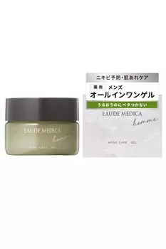 EAUDE MEDICA homme Лечебный гель для ухода за прыщами 80 г Floral Care Acne [Квази-лекарство] (Цитрусовый аромат) Мужской All-in-One/Skin Men s