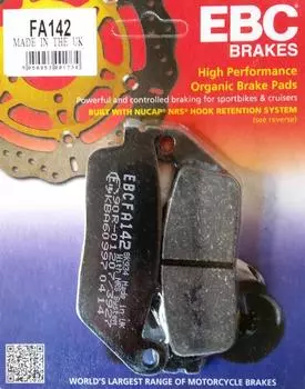 Ebc Fa142 2017-2023 Kawasaki Z 650 Uyumlu n Fren Balatas Organik Balata