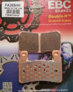 Ebc Fa265Hh 1998-1999 Honda CBR 900 RR Совместимая передняя тормозная колодка спеченная колодка