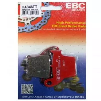 Ebc Fa346Tt 2004-2023 Honda CRF 250 R Совместимые задние тормозные колодки Карбоновые колодки