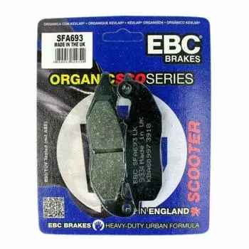 Ebc Sfa693 2021-2023 Honda PCX125 Совместимая передняя тормозная колодка, органическая колодка
