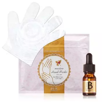 Ebis Cosmetics Hand Whitening Care Set Ebis Be White 10 мл Uruoito Hand Mask P 36 предметов Hand Care Gift (ЭБиС) +