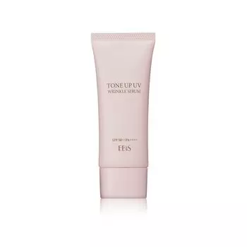 EBiS Tone Up UV Wrinkle Serum 40 г Содержит ниацинамид [Уменьшение морщин/Солнцезащитный крем/Основа под макияж] SPF50+/PA++++ Квази-лекарство лавандовый