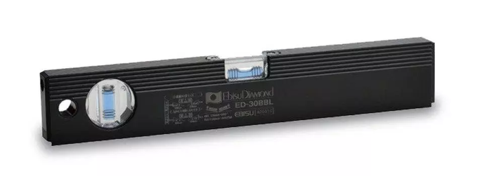 Ebisu Basic Level with Magnet 300mm Vial Blue (Black) ED-30MBBL Color чёрный