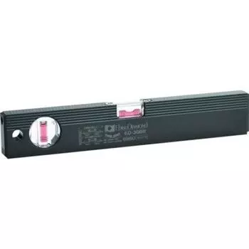 Ebisu Basic Level with Magnet 300mm Vial Red (Black) ED-30MBR Color чёрный