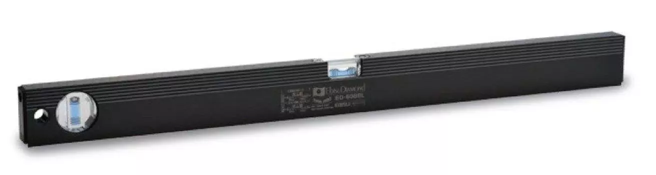 Ebisu Basic Level with magnet 600mm Vial Blue (black) ED-60MBBL color: