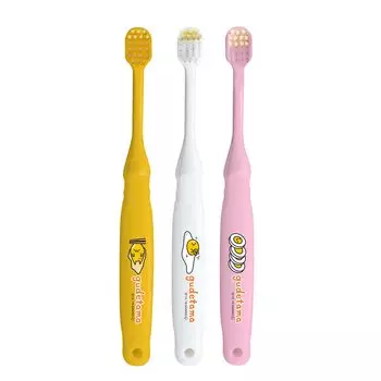 Ebisu Toothbrush Children Gudetama Ages Set of 6 6+