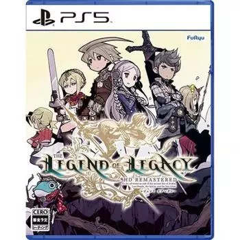 Ebiten Legend of Legacy HD Remaster Famitsu DX Pack 3D Crystal Set PS5 [Эксклюзив Amazon.co.jp]