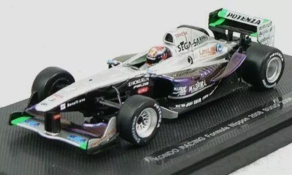 Ebro 44123 Kondo Racing SUGO 2008 Готовая продукция 1/43 F/N #4 [смола] Серебристый/Черный серебряный