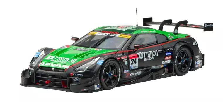 Ebro ADVAN SUPER GT500 2015 Fuji Winner Завершенный продукт 1/43 D station GT-R Rd.4 No.24