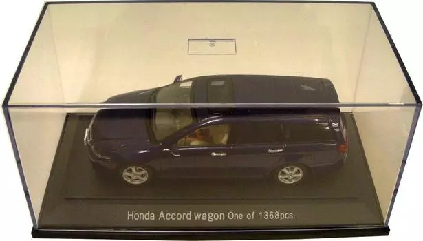 Ebro Honda Accord Wagon Indigo Blue 43404 Завершенный продукт 1/43 синий