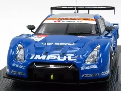 Ebro Impul Calsonic Super GT500 2009 Round 7 Fuji Завершенный продукт 1/43 GT-R (44233)