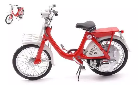 Ebro Little Honda P25 Red Diecast Готовый продукт (1/10 10015) красный