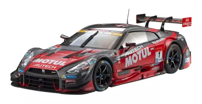 Ebro MOTUL AUTECH SUPER GT500 2015 Champion Car Completed Product 1/18 GT-R No.1