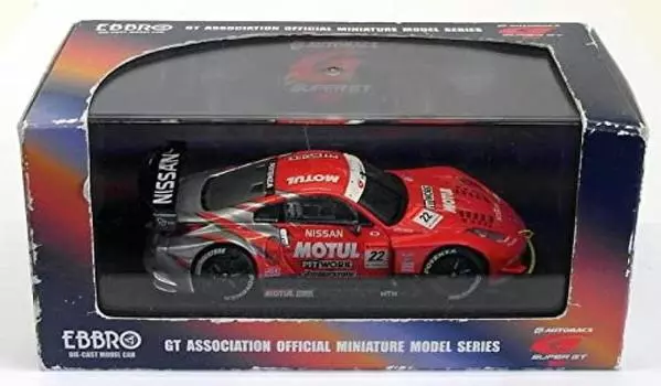 Ebro Motul Pit Work Z Super GT2005 43688 Завершенный продукт 1/43 #22 красный