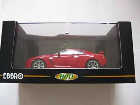 Ebro NISSAN 2007 Completed Product 1/43 GT-R (Brilliant Red)