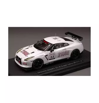 Ebro Nissan Nismo Super Taikyu 2010 Fuji White Finished Product 1/43 GT-R белый