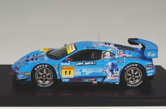 Ebro Total Benefit Gym Center F360 Super GT 2007 Синий Завершенный продукт 1/43 (Модель из смолы) синий