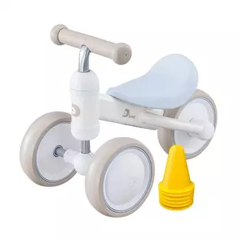 EC Ides мини широкий трехколесный велосипед без педалей для использования в помещении, для младенцев, мальчиков и девочек, подарок [официальный ограниченный выпуск] D-Bike With Cone (синий)