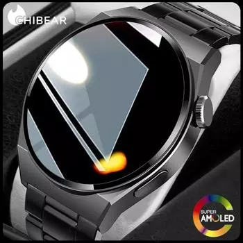 Ecg+ppg Bluetooth Call Smart Watch Men Gt3 Pro Amoled Sport Fitness Tracker Водонепроницаемые мужские Smartwatch для Huawei Xiaomi