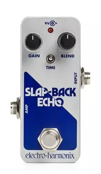 ECHO Slapback эхо аналоговый дилей гитарный эффектор ELECTRO-HARMONIX SLAP-BACK