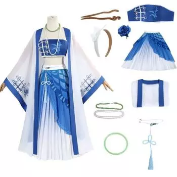 Echoes Of The Tides The Shorekeeper Game Cosplay Anime Role Playing Costumes XS