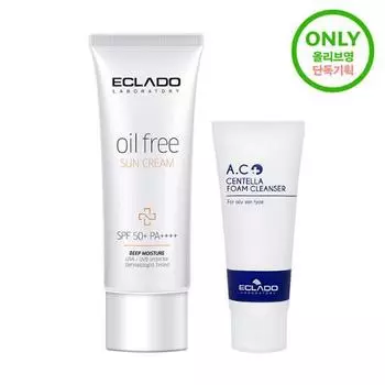 Eclado UV Безмасляный солнцезащитный крем SPF50+PA++++ Special, Корейский солнцезащитный крем
