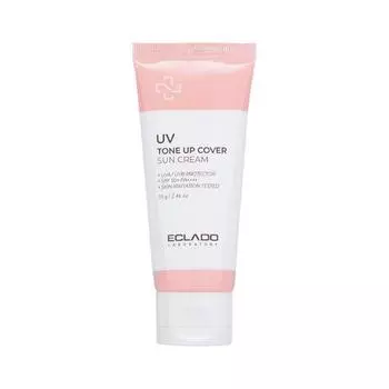 Eclado UV Tone-up Cover Sun Cream SPF50+/PA++++ 70g
