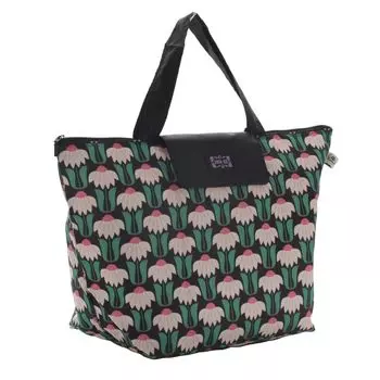 Eco Bag My Bag Retro Flower Green Sui [ANNA SUI] (Отсрочка) Zippered (В упаковке) [Anna 000298-0003-01 зелёный
