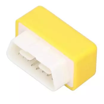 ECO OBD2 Plug Drive Chip ABS Fuel Rugged Economy Tuning Box Universal for Cars After 1996Yellow жёлтый