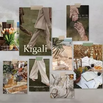 [Ecobert] Настенное украшение сентиментальная открытка мини-журнал постер украшение интерьера набор dakku 15p