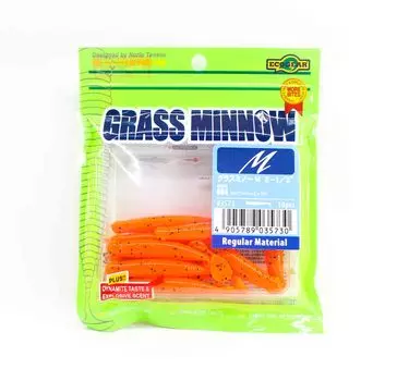 Ecogear Мягкая приманка Grass Minnow M 2-1/2 дюйма 10 штук в упаковке 084 (5730)