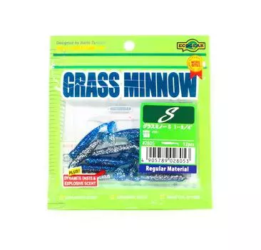 Ecogear Мягкая приманка Grass Minnow S 1-3/4 дюйма 12 штук в упаковке 168 (8053)