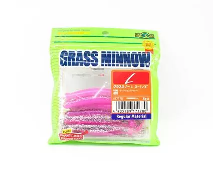 Ecogear Мягкая приманка Трава Гольян L 3-1 / 4 дюйма 8 штук в упаковке 497 (1780)