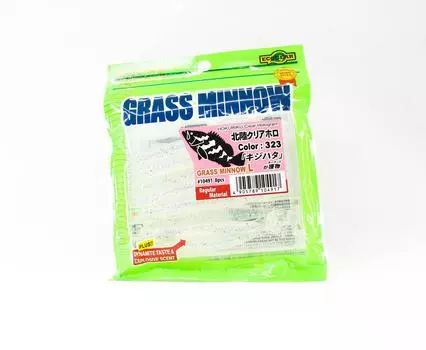 Ecogear Soft Lure Grass Minnow L 3-1/4 дюйма, 8 шт. в упаковке 323 (4917)