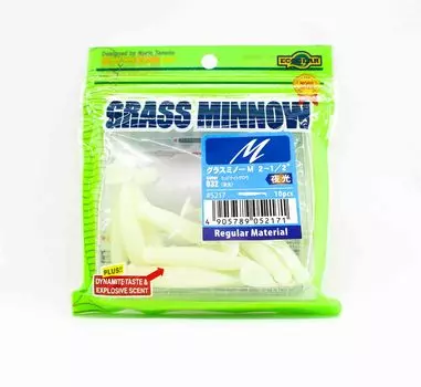 Ecogear Soft Lure Grass Minnow M 2-1/2 дюйма, 10 шт. в упаковке 032 (2171)