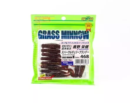 Ecogear Soft Lure Grass Minnow M 2-1/2 дюйма, 10 шт. в упаковке 468 (6083)