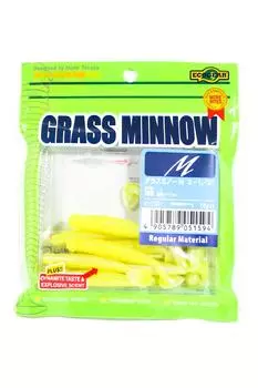 Ecogear Soft Lure Grass Minnow M 2-1/2 дюйма 10 шт. в упаковке 160 (1594 г.)